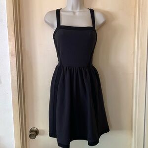 Juicy Couture cotton/poly blend black sundress size 2